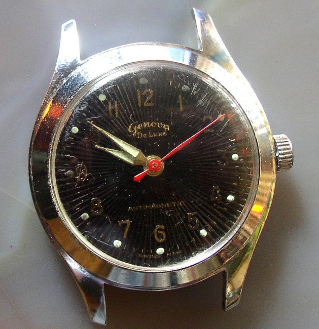 Vintage Genova Deluxe Swiss Mens Wristwatch runs – Thingery Previews ...
