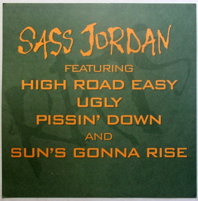 Sass Jordan / Rats flat back