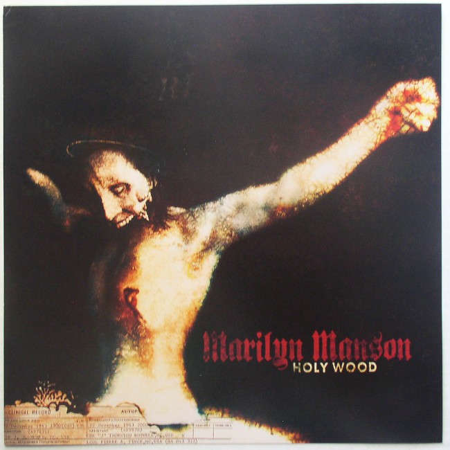 Marilyn Manson / Holywood flat back