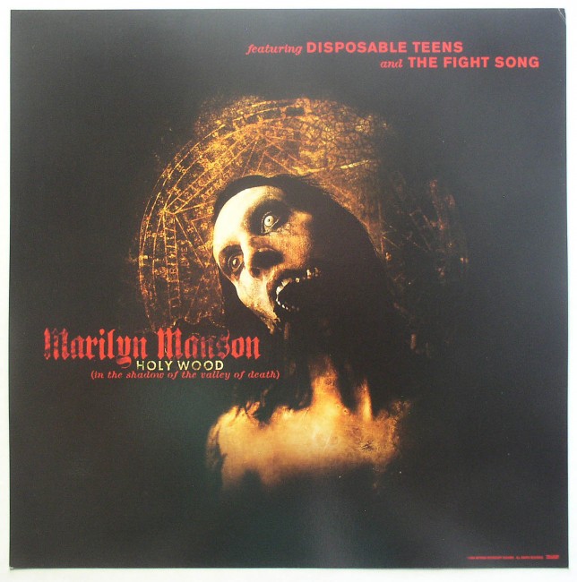 Marilyn Manson / Holywood flat front