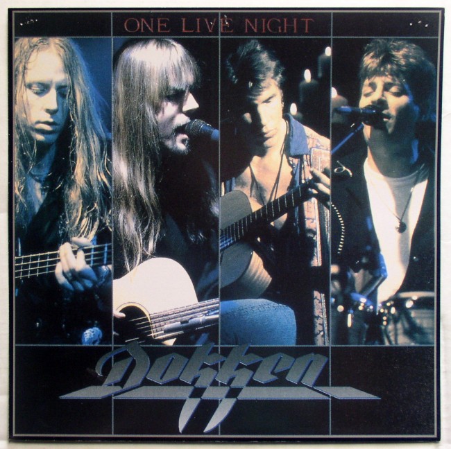 Promo Flat Dokken / One Live Night 1