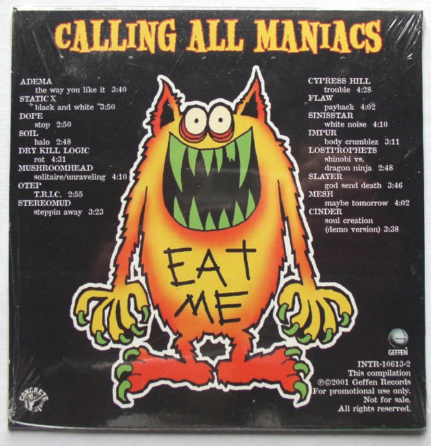 Calling All Maniacs Sampler 2