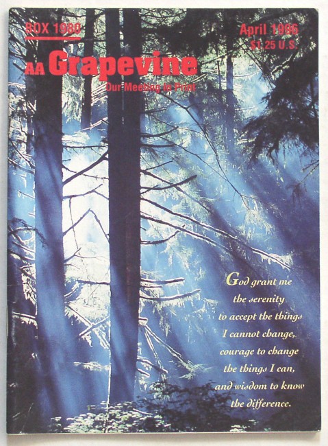 AA Grapevine April 1996