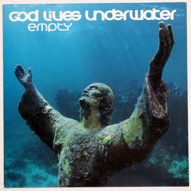God Lives Underwater / Empty promo flat front