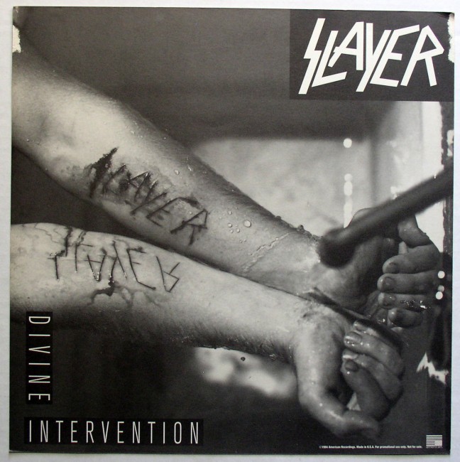 Slayer / Divine Intervention flat back