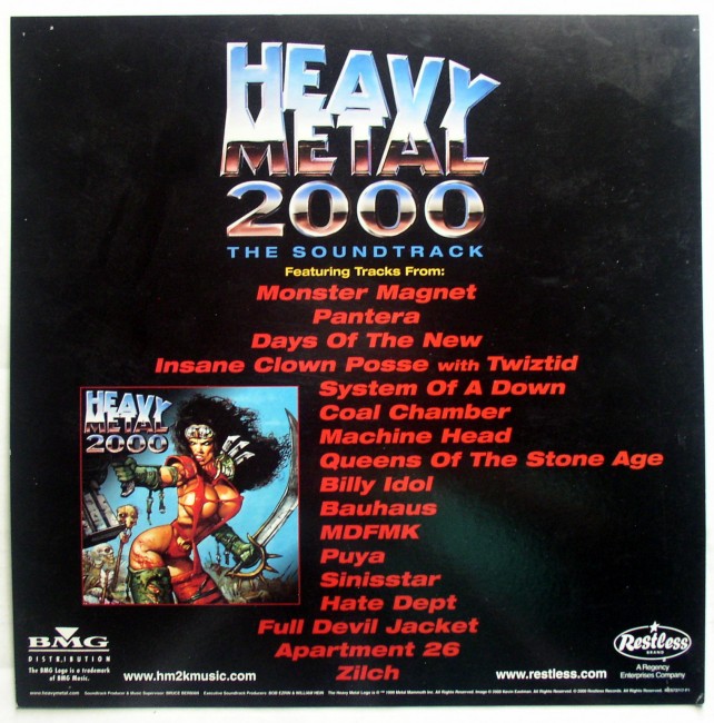 Promo Flat Heavy Metal 2000 2