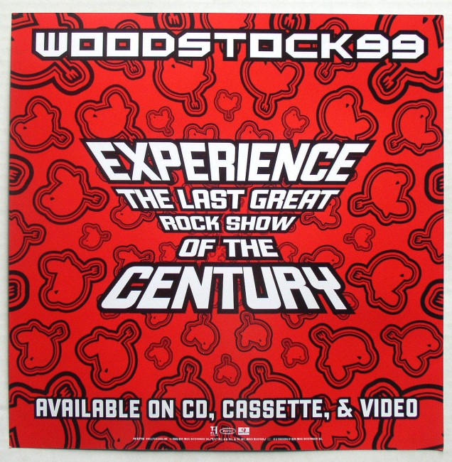 Woodstock 99 flat back