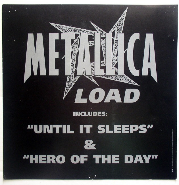 Promo Flat Metallica Load 2