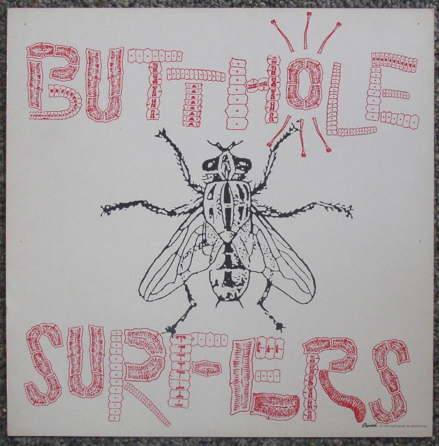Butthole Surfers Independent Worm Saloon flat back
