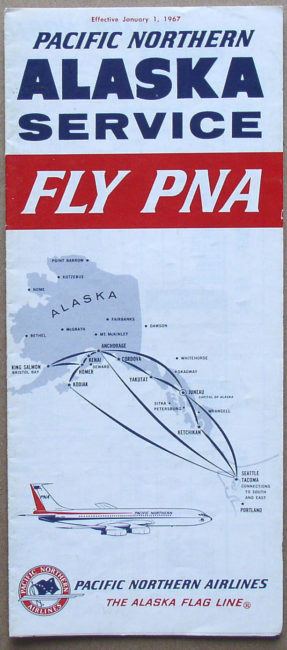 collectible vintage airline timetable