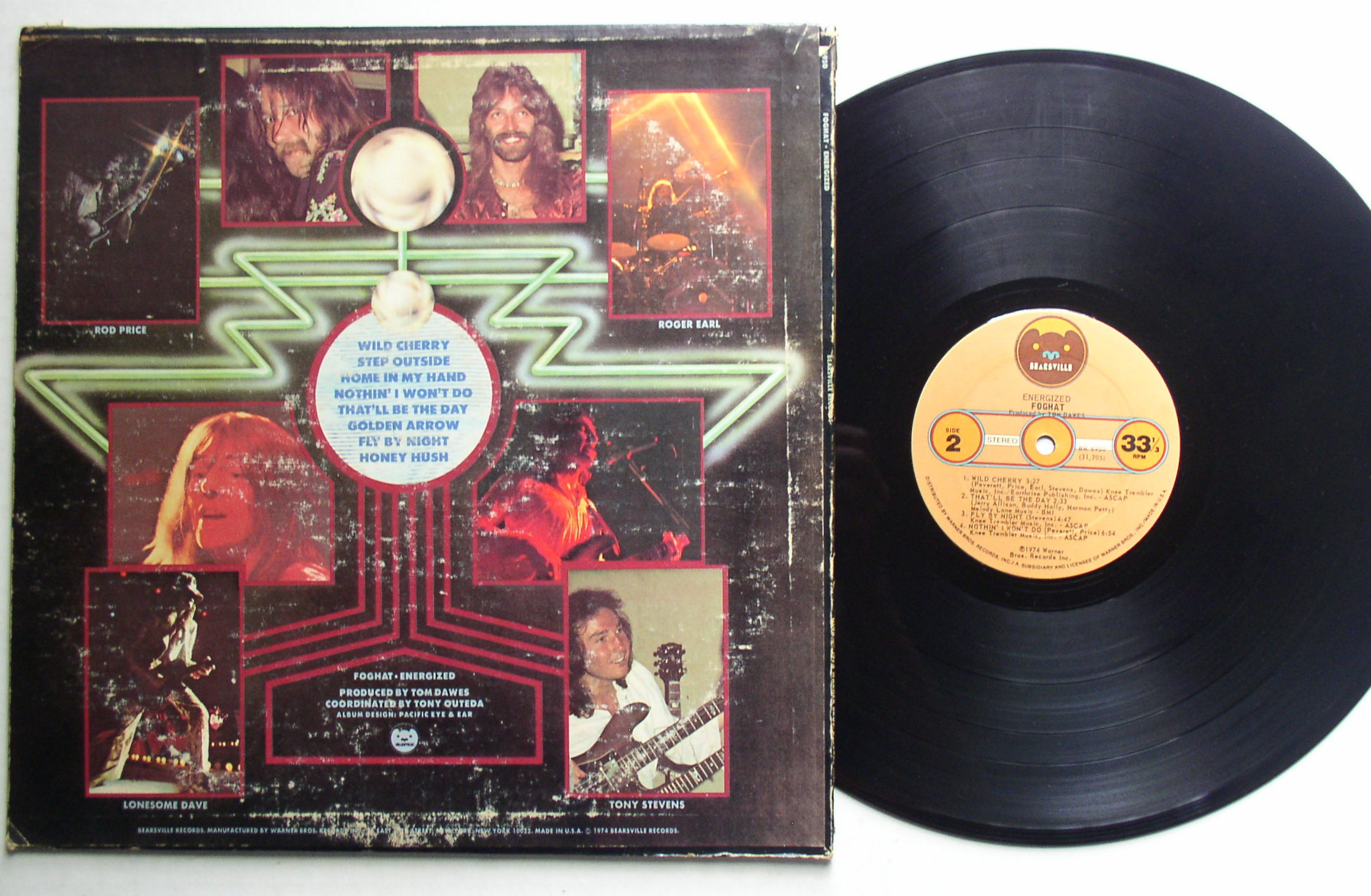 Foghat Energized Lp 1974 Plays Vg Thingery Previews Postviews And Music