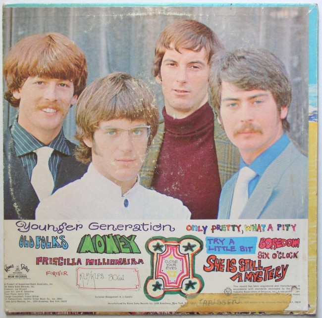 Lovin' Spoonful Everything Playing LP cover back