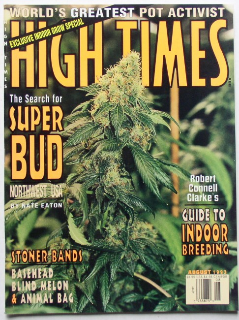 High Times Magazine August 1993