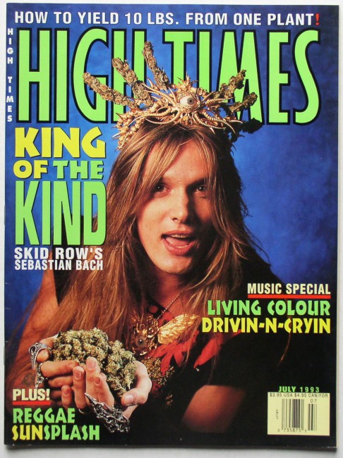 High Times Magazine July 1993