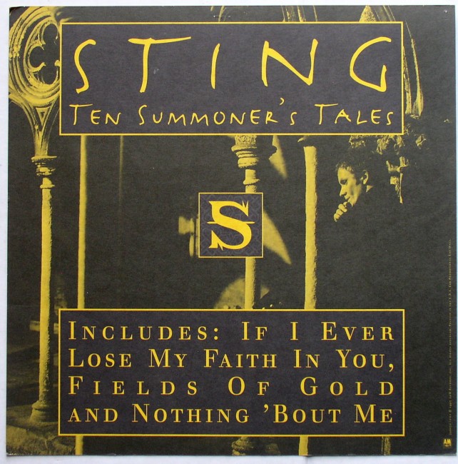 Sting Ten Summoner's Tales side 2