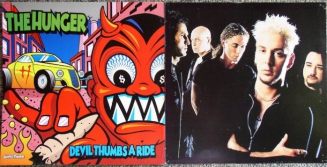 The Hunger / Devil Thumbs A Ride flat front