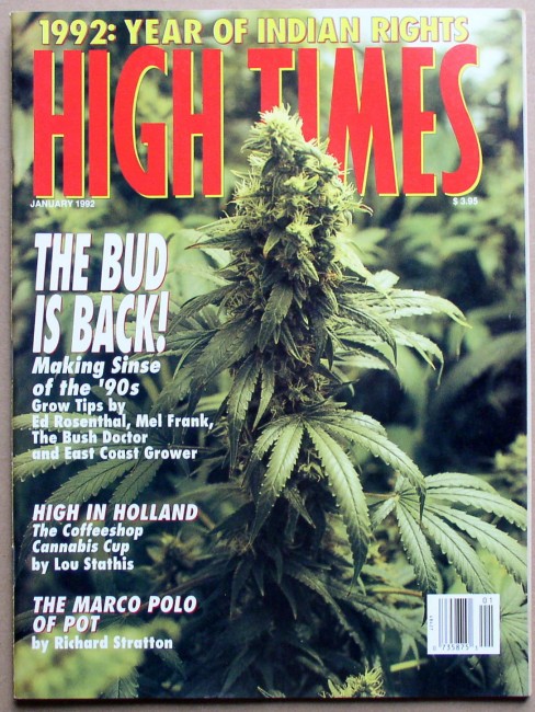 High Times Magazine January 1992