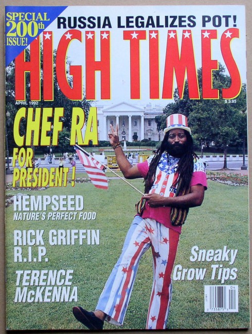 High Times Magazine April 1992