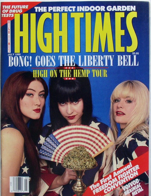 High Times July 1990