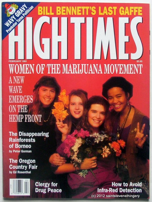 High Times February 1991