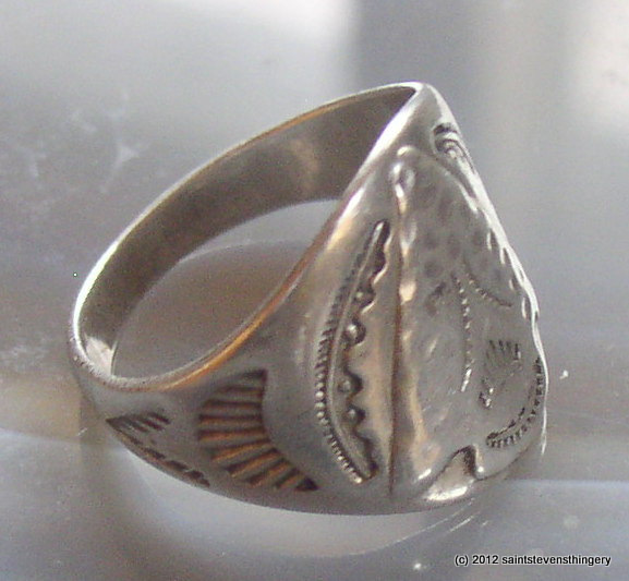 Vintage Bell Trading Post Sterling Silver Arrowhead Ring Size 9 ...