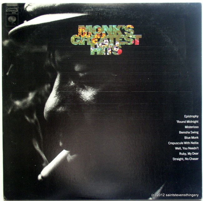 Thelonius Monk / Monk's Greatest Hits LP front
