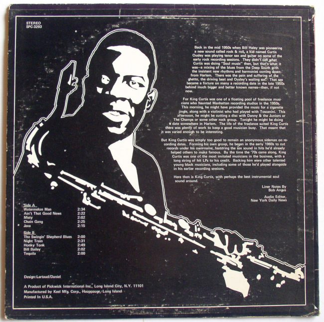 King Curtis LP 2