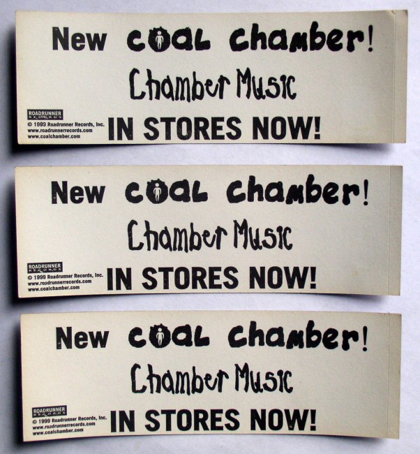 Coal Chamber Stickers 2