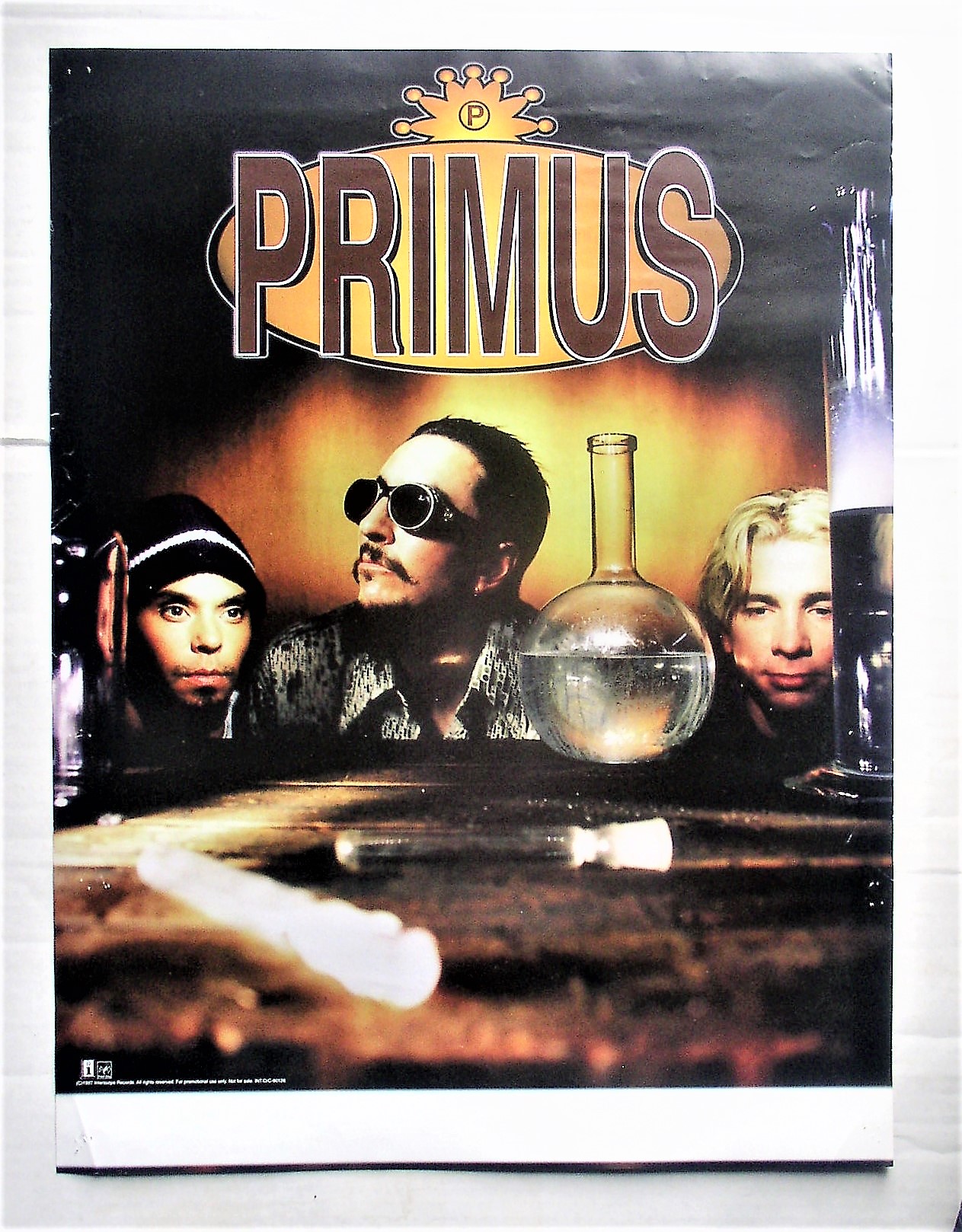 Promo Poster 18 x 24 Primus Brown Album 2 1997 Interscope Thingery Postviews & Music
