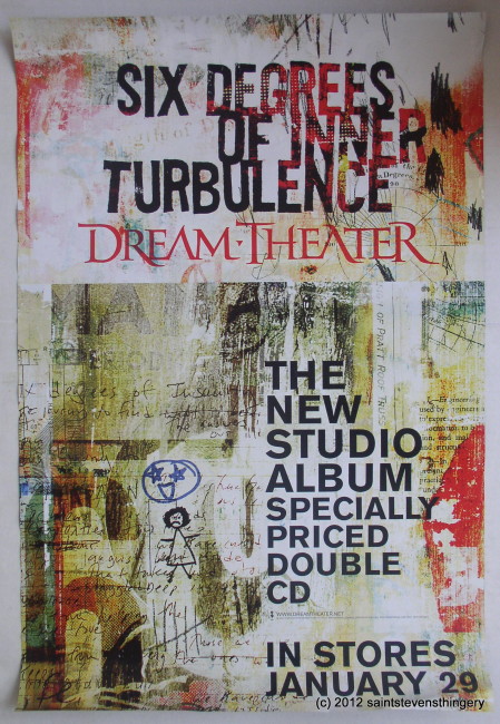 Dream Theater promo poster