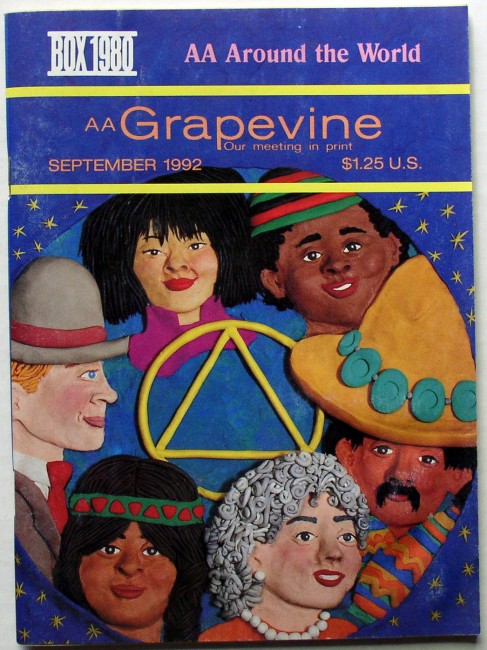 AA Grapevine Magazine September 1992