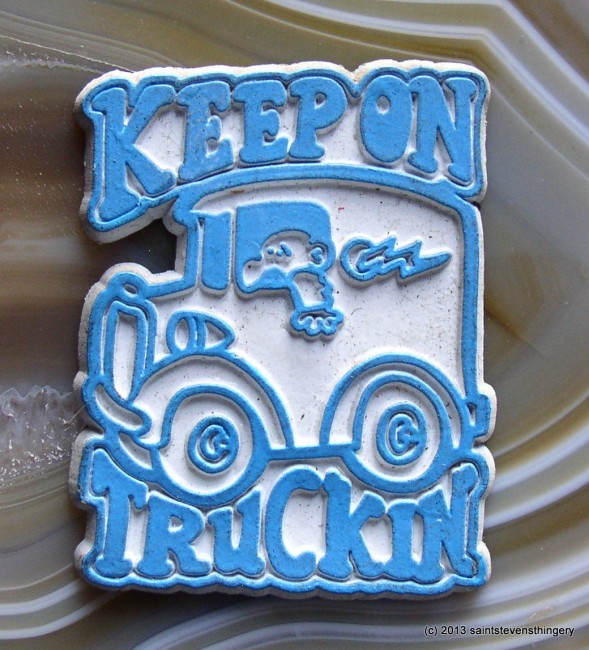 Keep On Truckin (blue)