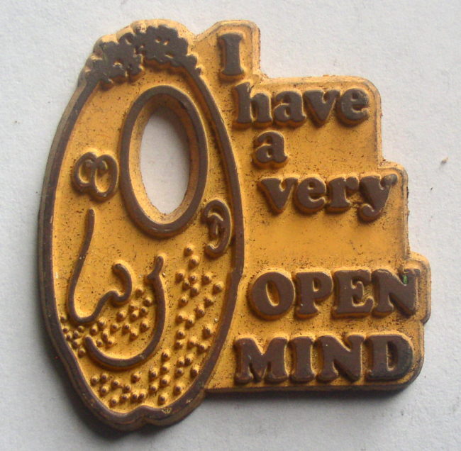 I Have A Very Open Mind 1