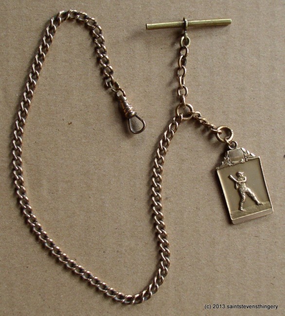 Chain With Baseball Fob 1