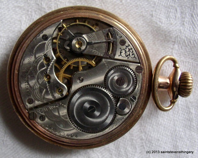 Elgin 1916 Parts Watch 2