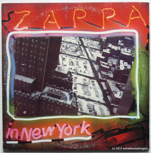 Zappa In New York LP 1