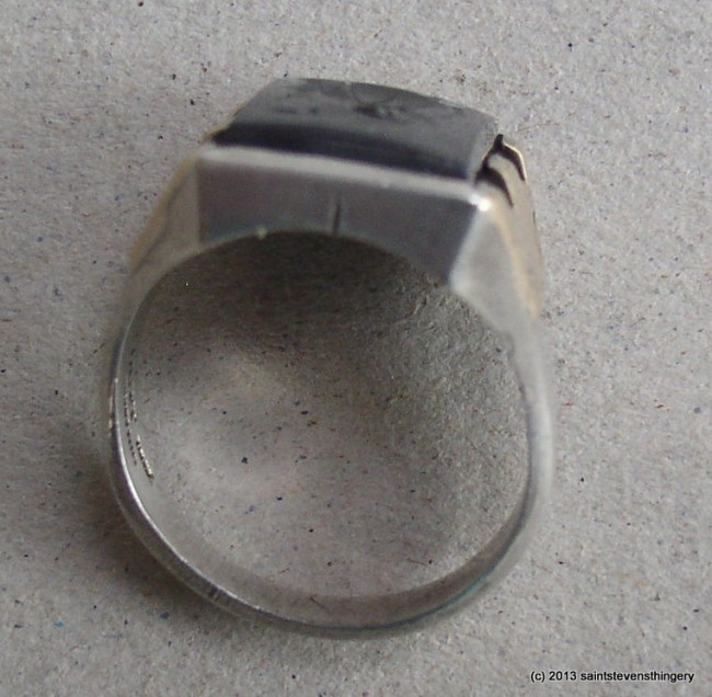 Hematite Intaglio Ring 3