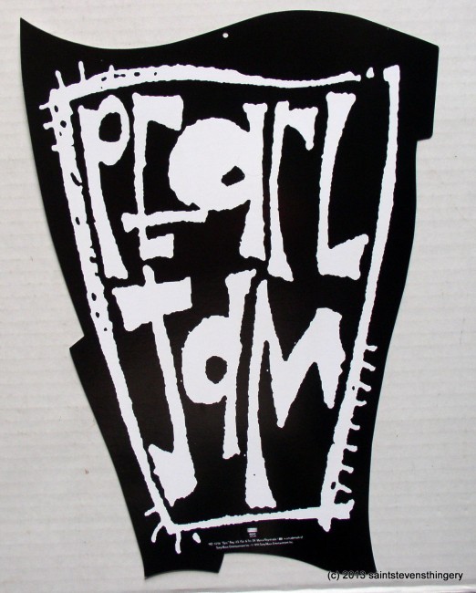 Pearl Jam 1993 die-cut promo