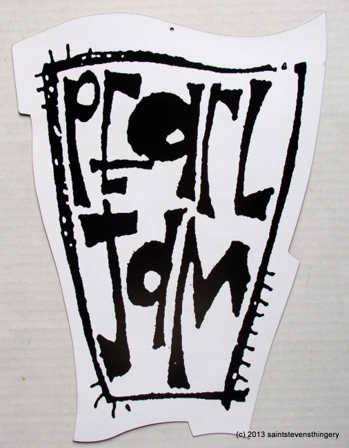 Pearl Jam 1993 Die Cut promo