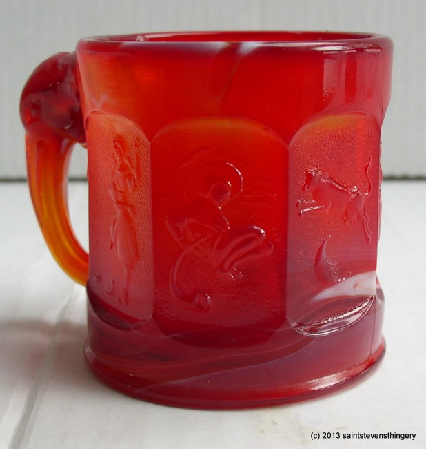 Slag Glass Mug 6