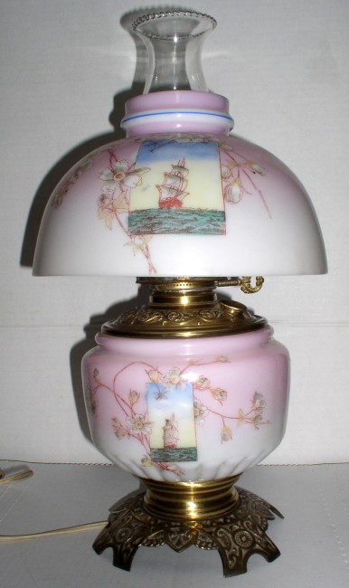 GWTW Tall Ships Lamp 4