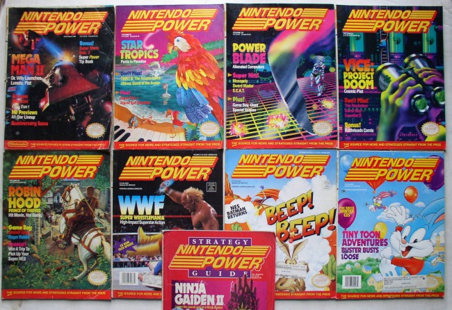 Nintendo Power Magazines Lot of 9