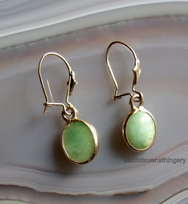 Jade Drop Earrings 1