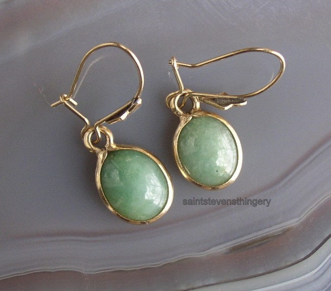 Jade Drop Earrings 2