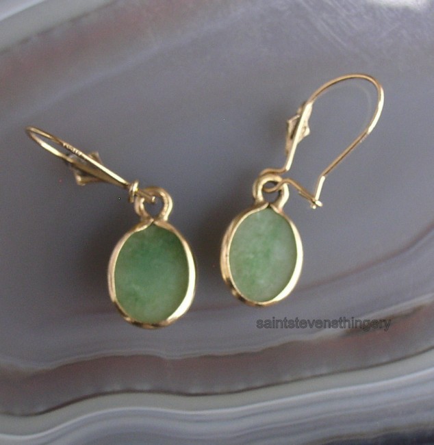 Jade Drop Earrings 3