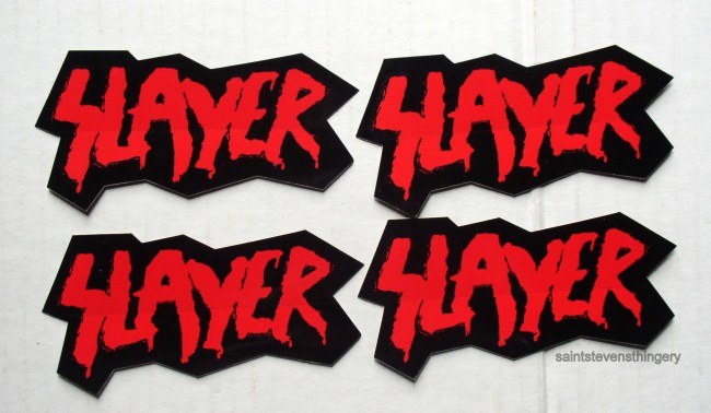 Slayer Sticker lot