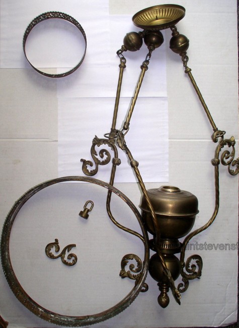 Brass Hanging Lamp Hardware 1