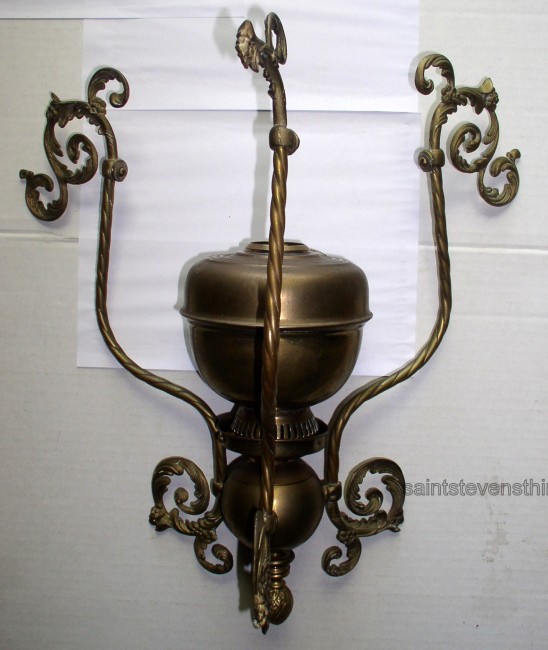 Brass Hanging Lamp Hardware 2