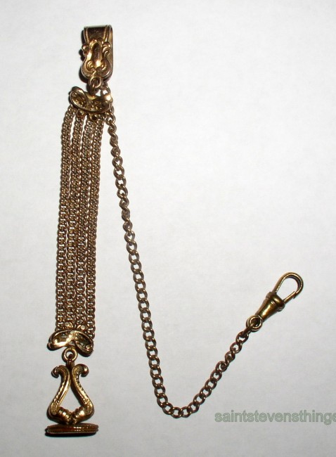 Vest Pocket Chain Seal Fob 1