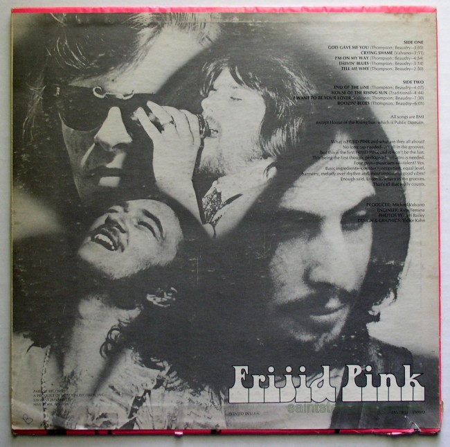 Frijid Pink LP 2